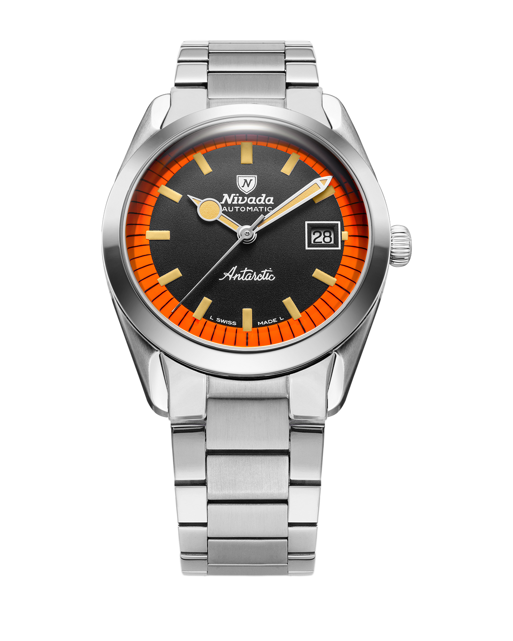 ANTARCTIC BLACK & ORANGE - 38MM